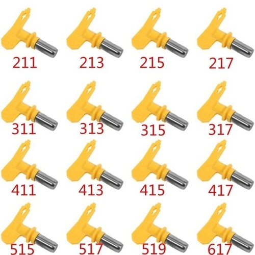 Airless spray gun tips - spray, nozzle