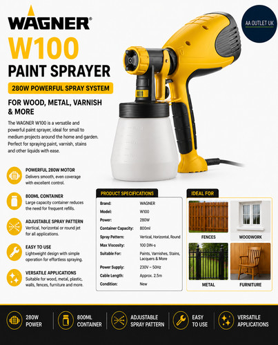 Wagner w100 paint - wagner,